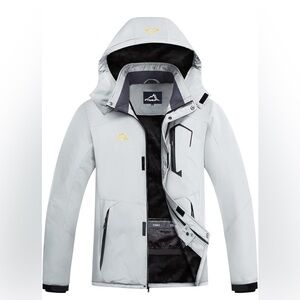 Men’s Jacket Waterproof Warm Winter Mountain Windbreaker Hooded * Brand New *